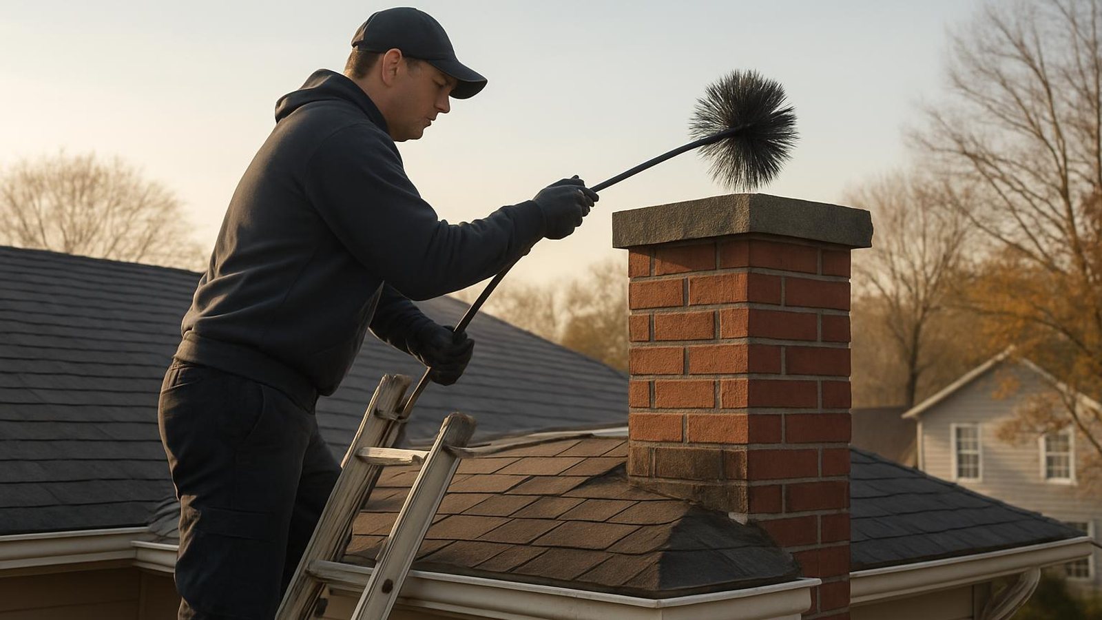Local chimney sweep & inspection for Trumbull homes